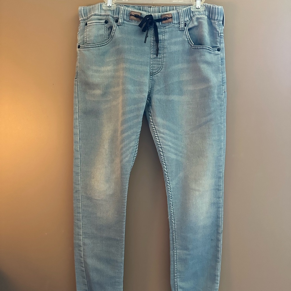 Bullhead Men's Denim Slim Jeans - Light Blue